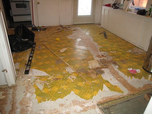 whole floor exposed