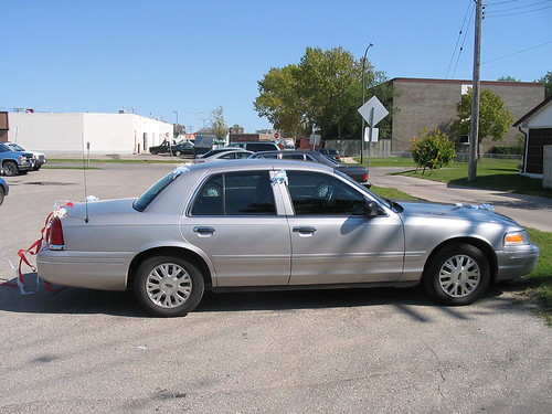 the car