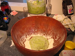 the pea pasta dough