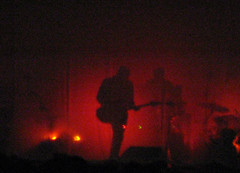 red screen