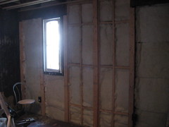 the exterior wall